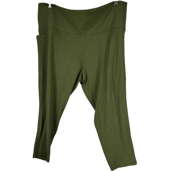 Athleta Salutation Stash High Rise 7/8 Tight Aspen Olive Women's Size 3X NWT - Picture 3 of 12